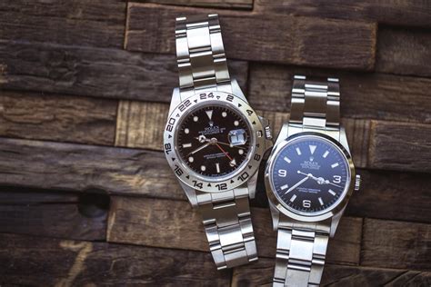 rolex explorer i vs explorer ii|rolex explorer ii thickness.